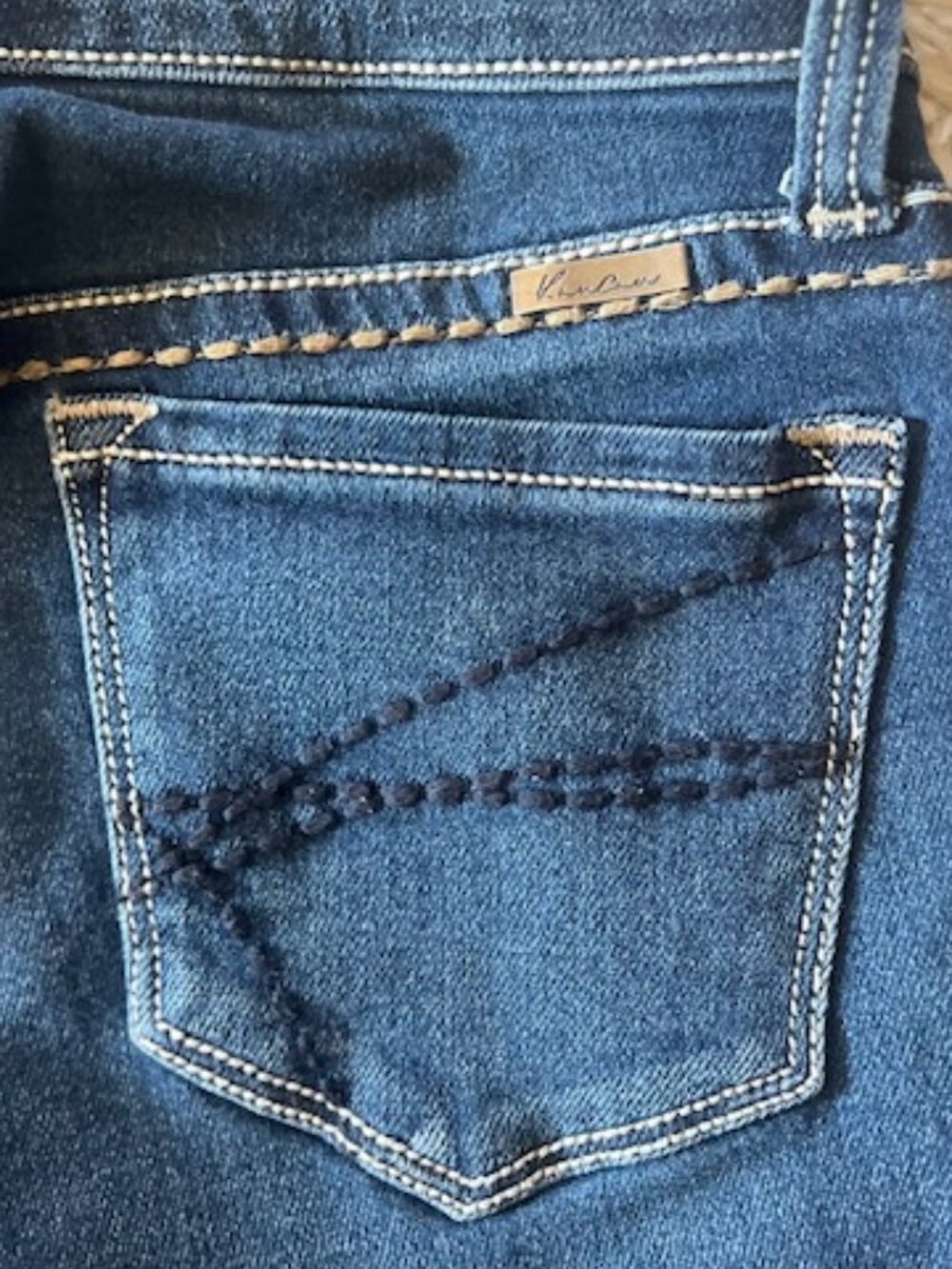 KanCan Boot Cut Stretch Five Pocket Comfort Fit Denim Jeans Woman's 28 - Picture 6 of 12